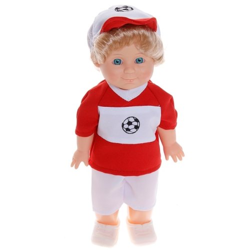 Кукла "Митя футболист" со звуковым устройством 34 см МИКС 493072