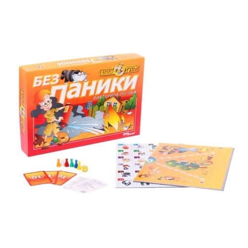 Настольная игра-викторина "Твой кругозор: Без паники" 1069881
