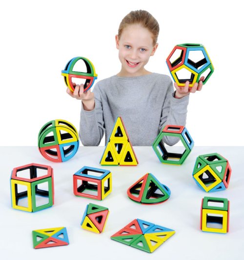 Набор Полидрон Магнитный «Элементарная математика»  50-7000