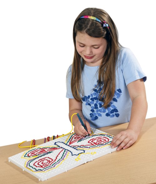 Набор Полидрон Узорная шнуровка №1 (Набор белых панелей для создания композиций) 907001