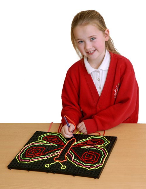 Набор Полидрон Узорная шнуровка №2 (Набор черных панелей для создания композиций) 907006