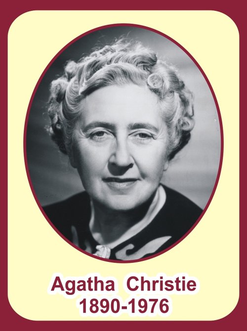 Стенд портрет Агаты Кристи Н2325-10