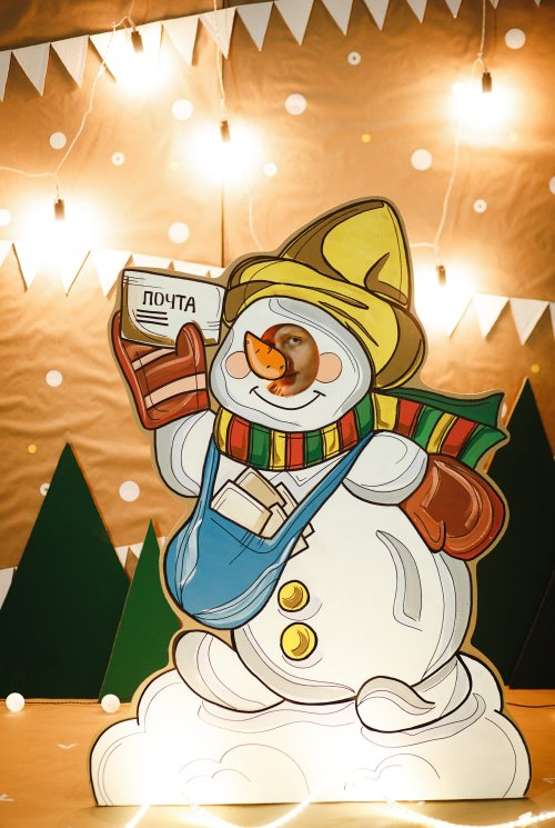 Тантамареска "Снеговик" F0017