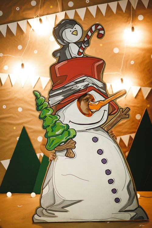 Тантамареска "Снеговик" F0023