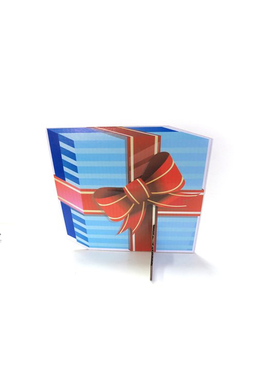 Подарочная коробка напольная декорация  39534