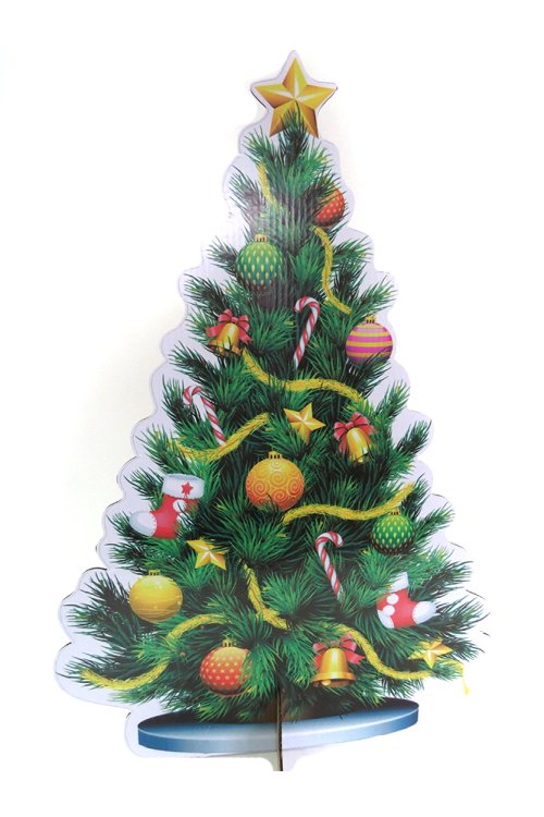 Новогодняя елка напольная декорация  39535