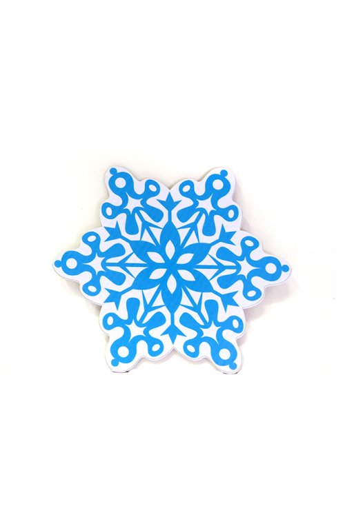 Снежинки настенная декорация 39539