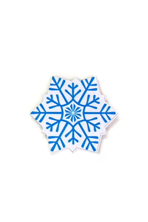Снежинки настенная декорация 39539