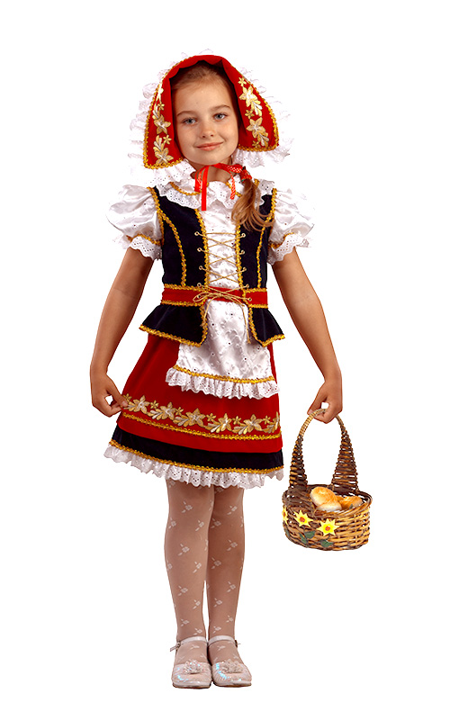 Костюм Красной Шапочки Люкс 945Б
