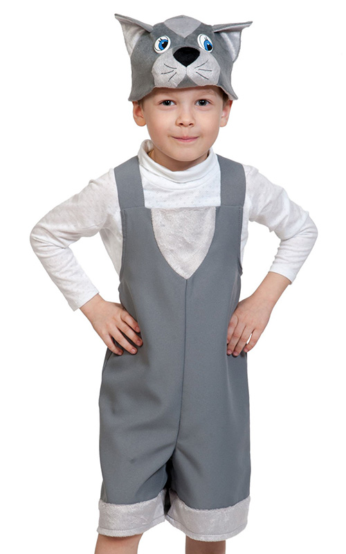 Костюм серого Котика 20-00607Б