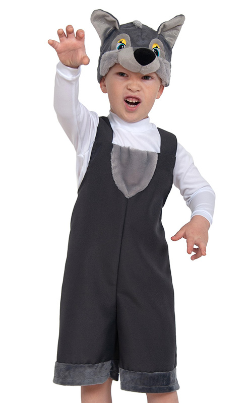 Костюм Волчонка тканево-плюшевый 20-00053Б