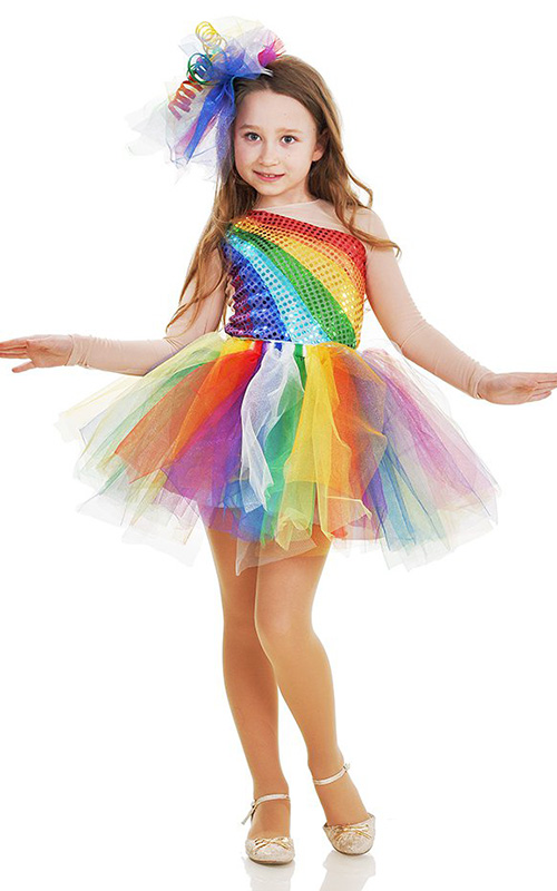 Костюм Радуги в Юбке-пачке 12-00934Б
