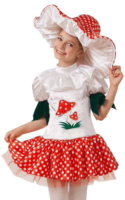 Костюм Грибка для девочки 8005-1Б