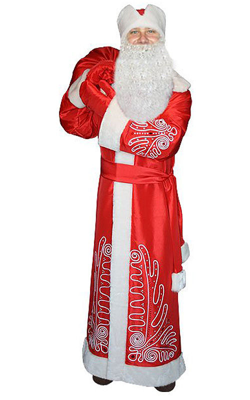 Костюм Деда Мороза Взрослый 16-04341Б