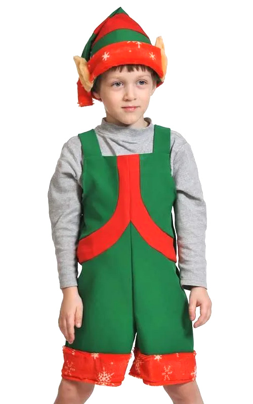 Костюм Эльфа тканево-плюшевый 20-00186Б