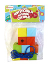 Шнуровка "Кубики цветные" 